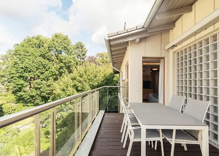 With Terrace In A Luxury Closed Estate By Grand Lejlighed Sopot