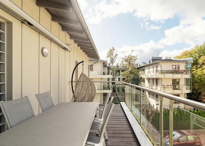 With Terrace In A Luxury Closed Estate By Grand Sopot